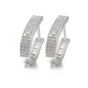Boucles d'oreilles créoles pour femmes G1517 56