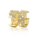 Boucles d'oreilles créoles pour femmes G1517 21
