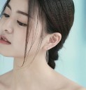 Boucles d'oreilles créoles pour femmes G170 1