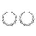 Boucles d'oreilles créoles pour femmes G309 8