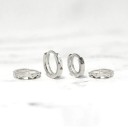 Boucles d'oreilles créoles pour femmes G317 2