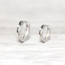 Boucles d'oreilles créoles pour femmes G317 3