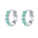 Boucles d'oreilles créoles pour femmes G323 8