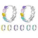 Boucles d'oreilles créoles pour femmes G323 1