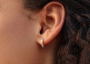 Boucles d'oreilles créoles pour femmes G323 2