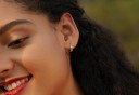 Boucles d'oreilles créoles pour femmes G323 3