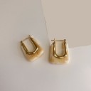 Boucles d'oreilles créoles pour femmes G482 6