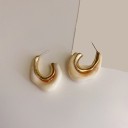 Boucles d'oreilles créoles pour femmes G482 10