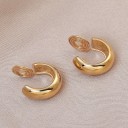 Boucles d'oreilles créoles pour femmes G585 3