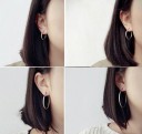 Boucles d'oreilles créoles pour femmes G640 3