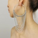 Boucles d'oreilles créoles pour femmes G841 3