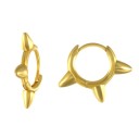 Boucles d'oreilles créoles pour femmes G861 1