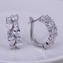 Boucles d'oreilles créoles pour femmes H726 2