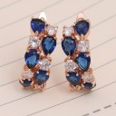 Boucles d'oreilles créoles pour femmes H726 4