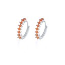 Boucles d'oreilles créoles pour femmes H744 12