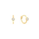 Boucles d'oreilles créoles pour femmes H744 13