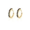 Boucles d'oreilles créoles pour femmes H744 16