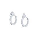 Boucles d'oreilles créoles pour femmes H744 26