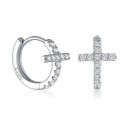 Boucles d'oreilles créoles pour femmes H848 2
