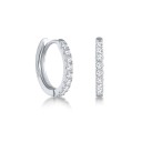 Boucles d'oreilles créoles pour femmes H848 4