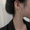 Boucles d'oreilles créoles pour femmes H869 2