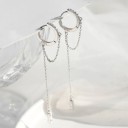Boucles d'oreilles créoles pour femmes H869 3