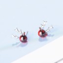 Boucles d'oreilles de Noël pour femmes renne 4