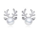 Boucles d'oreilles de Noël renne 3
