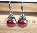 Boucles d'oreilles élégantes en argent pour femmes 7