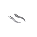 Boucles d'oreilles élégantes en forme de feuille - 2 paires 7
