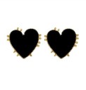 Boucles d'oreilles en forme de cœur pour femmes G535 2