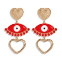 Boucles d'oreilles en forme de cœur pour femmes G918 19