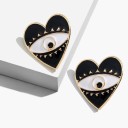 Boucles d'oreilles en forme de cœur pour femmes G918 12
