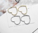 Boucles d'oreilles en forme de cœur pour femmes H861 2