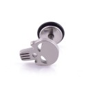 Boucles d'oreilles en forme de tête de mort 4