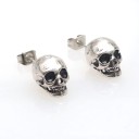 Boucles d'oreilles en forme de tête de mort 3