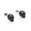 Boucles d'oreilles en forme de tête de mort 4