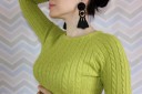 Boucles d'oreilles en perles avec franges J3206 2