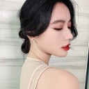 Boucles d'oreilles femme abeille avec perle 5