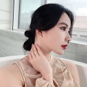 Boucles d'oreilles femme abeille avec perle 10