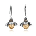 Boucles d'oreilles femme abeille 1