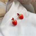 Boucles d'oreilles femme fruits 14