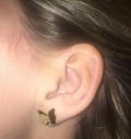 Boucles d'oreilles Femme Papillon J2389 12