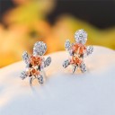 Boucles d'oreilles femme tortue 10