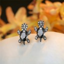 Boucles d'oreilles femme tortue 12