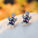 Boucles d'oreilles femme tortue 14