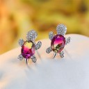 Boucles d'oreilles femme tortue 17