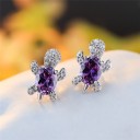 Boucles d'oreilles femme tortue 7