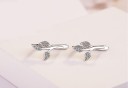 Boucles d'oreilles femmes feuilles 3