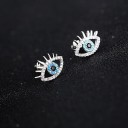 Boucles d'oreilles femmes yeux 2
